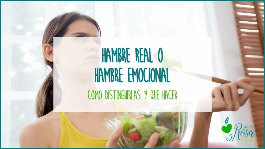 Dietista Nutricionista Online - Natalia de la Rosa - Hambre real o emocional